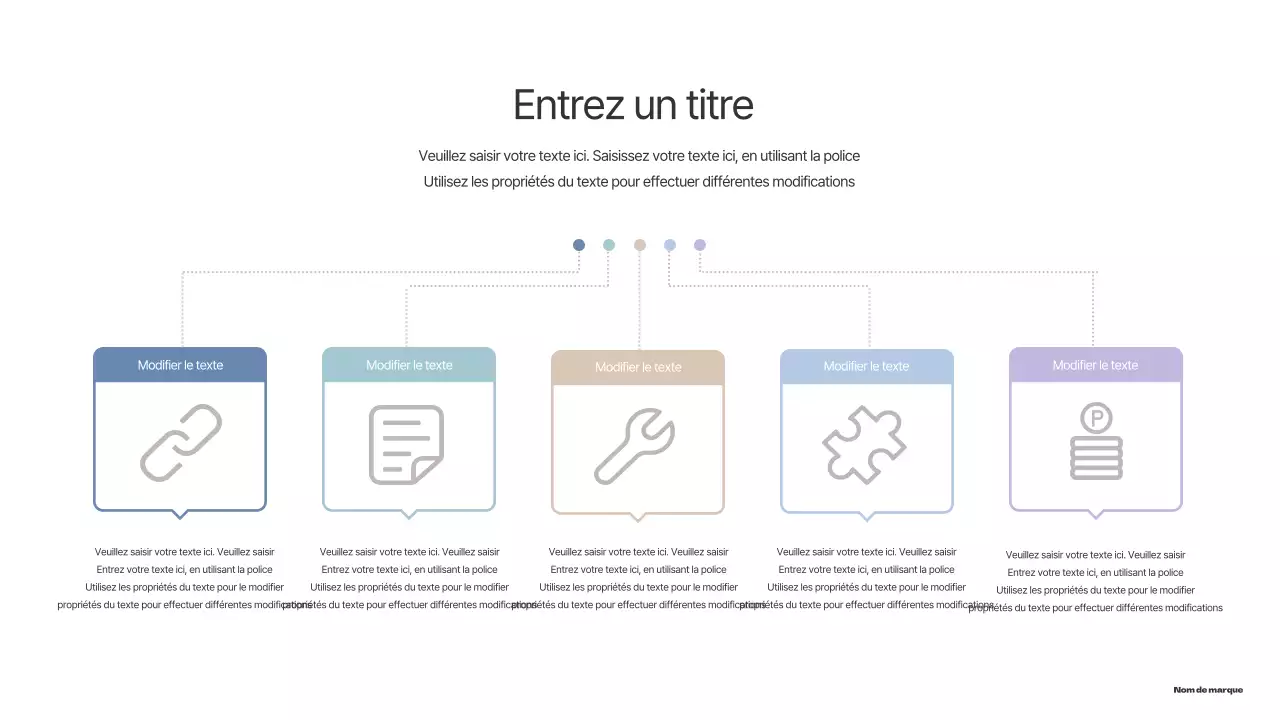 Un agenda au concept simple et aux couleurs pastel