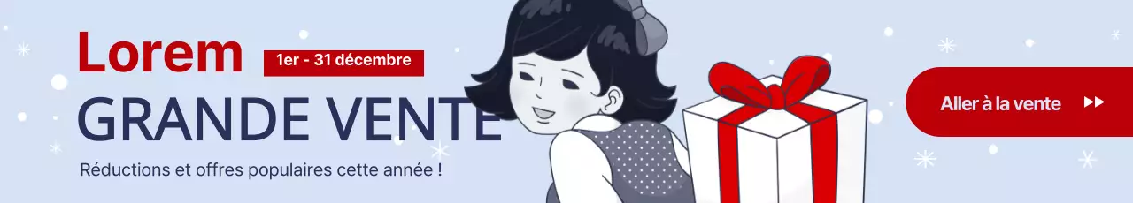 La joie des fêtes de fin d'année