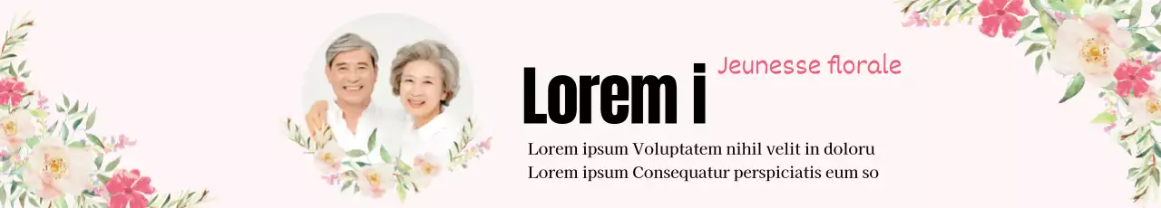 Le lettrage rose illustré met en valeur le festin de bienvenue oriental.