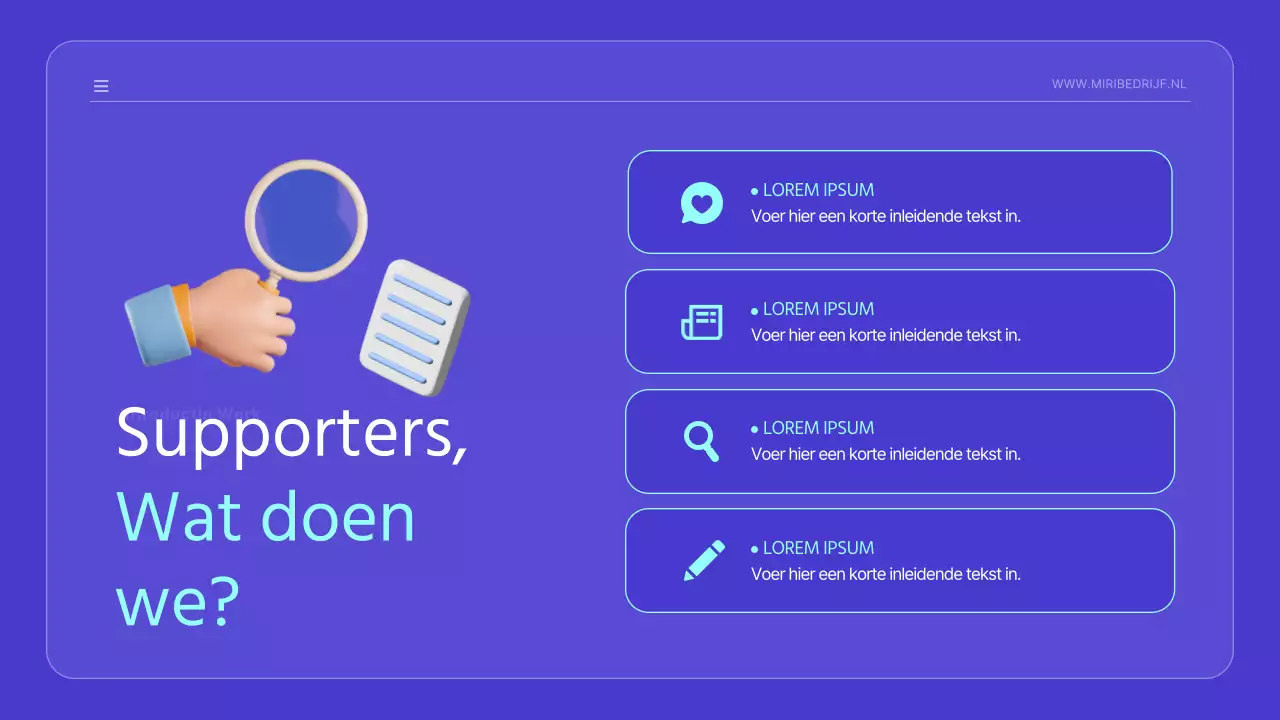 Kitscherige aankondiging met schattige blauwe illustraties