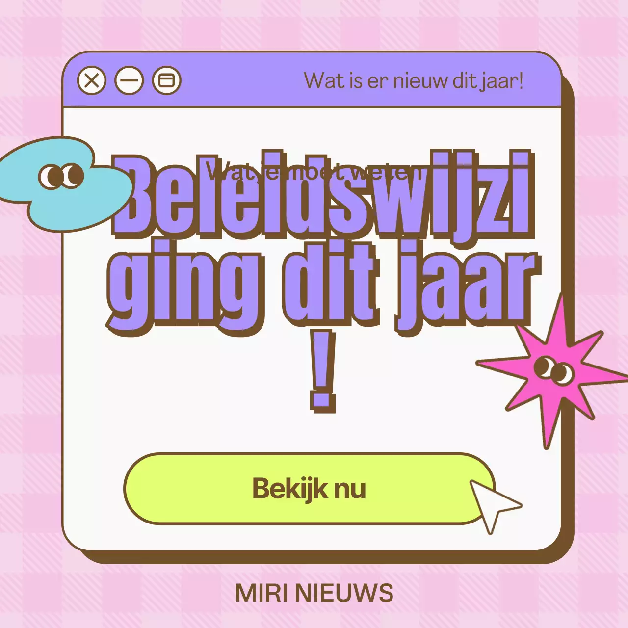 Leuke beleidswijzer met paars internet zoekbalk concept