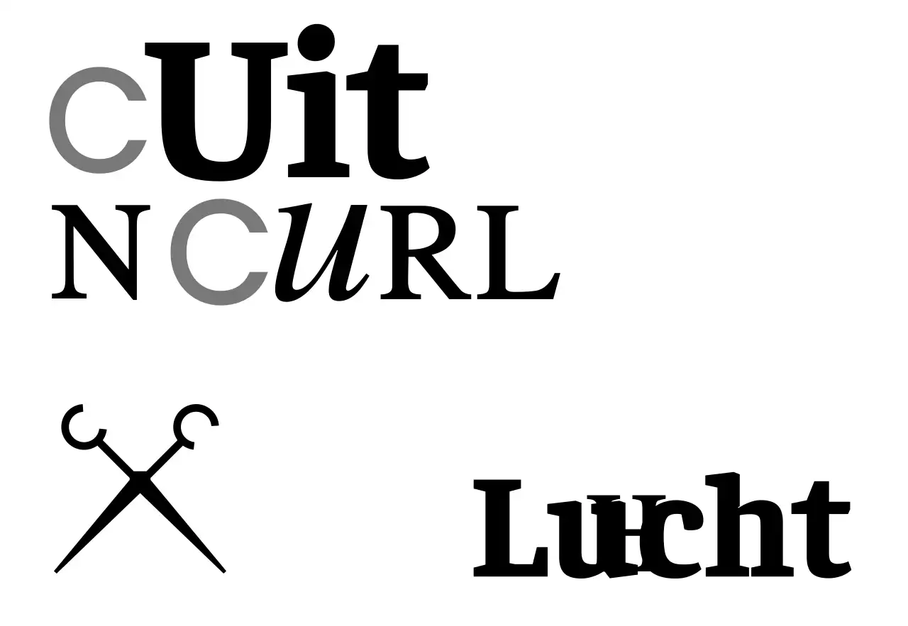 Een klassiek ogend uithangbord met witte en zwarte knip-en-krul kapsalontekst en een illustratie van een schaar.