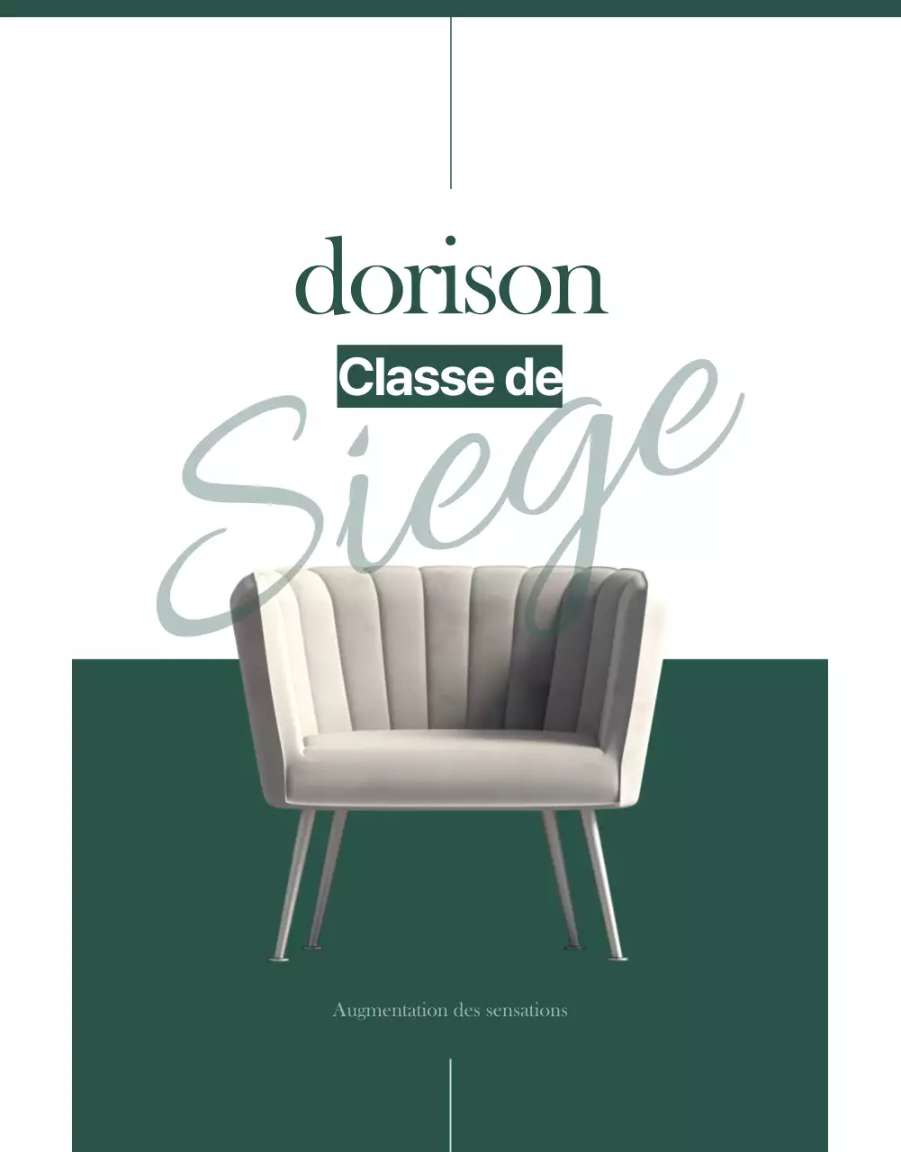 Page de détails du mobilier