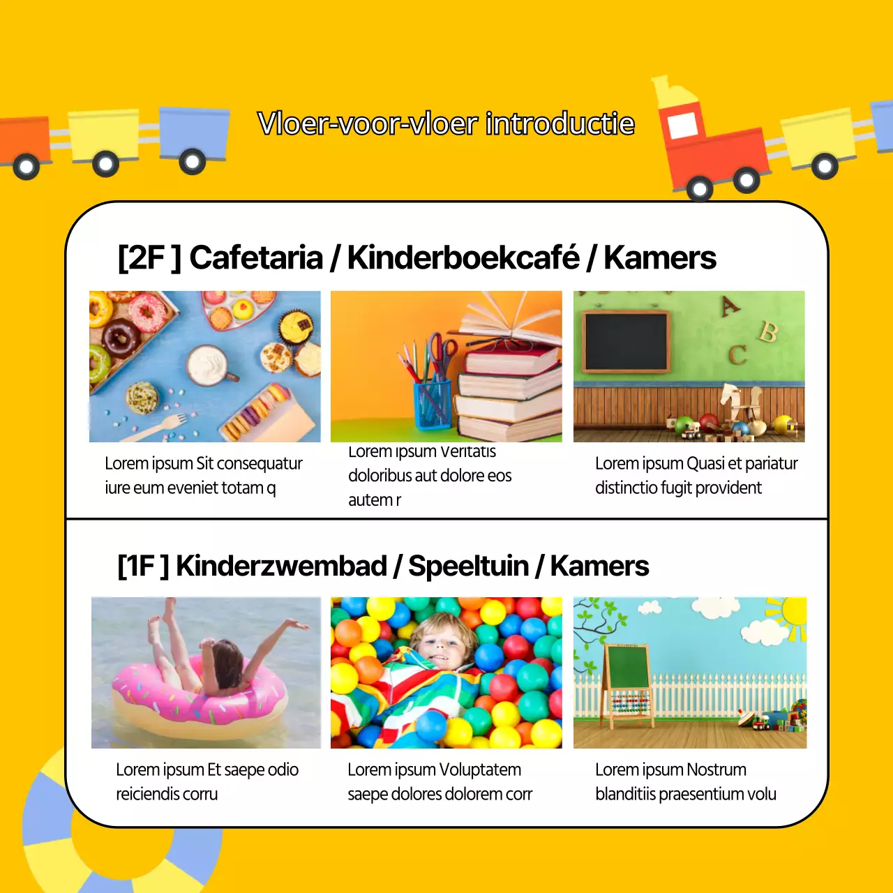 Leuke, kleurrijke en kindvriendelijke plekken om te verblijven
