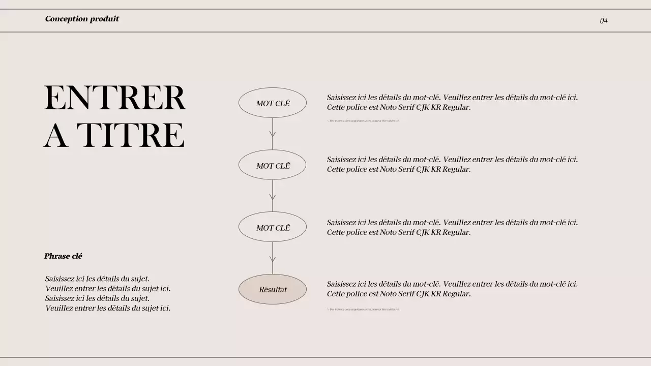 Portefeuille conceptuel aux lignes épurées en blanc cassé et noir
