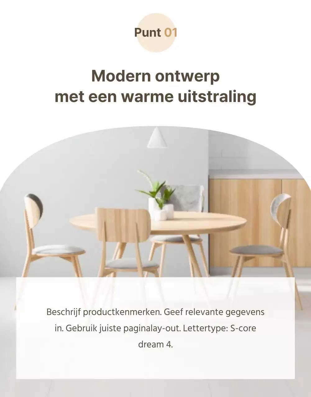 Emotionele interieurs in bruin detailpagina