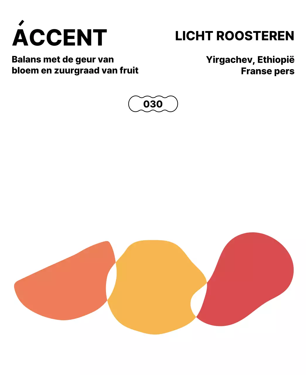 Eenvoudig ontwerp met veelkleurige vormen als accenten