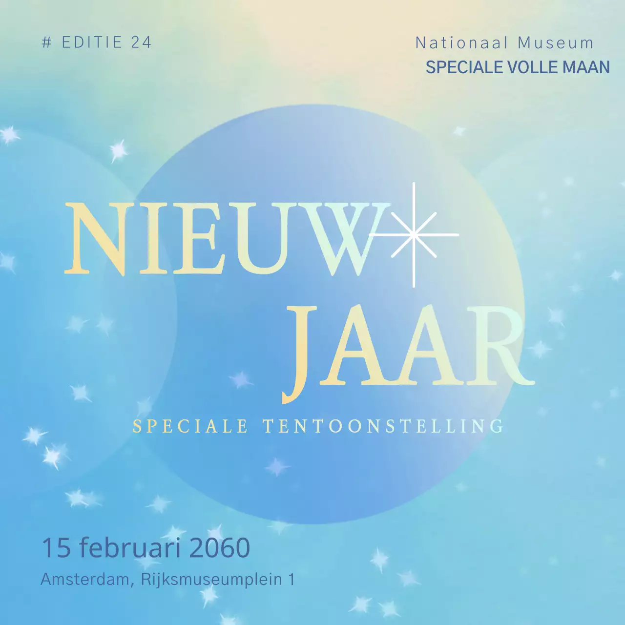 Jeongwol Daeboreum Art Museum speciale tentoonstelling met emotioneel gevoel