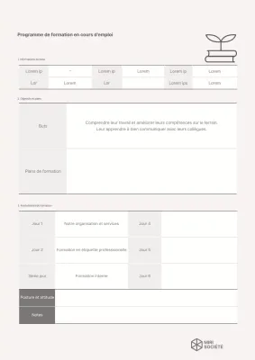 Programme simple de formation en ligne dans l'ivoire