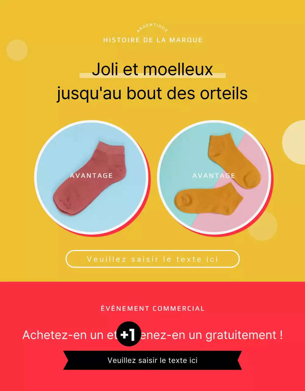 Chaussettes en tricot