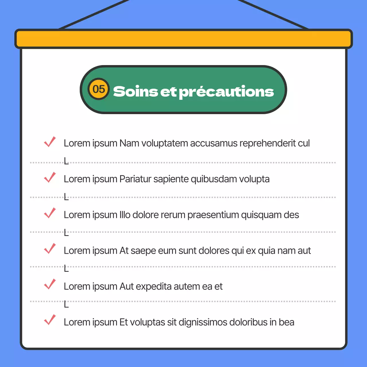 Fournit des informations sur le glaucome en surbrillance bleue.