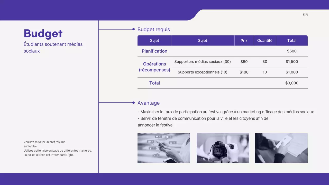 Présentation du plan d'action de Boraton pour les étudiants de l'université qui soutiennent le SNS