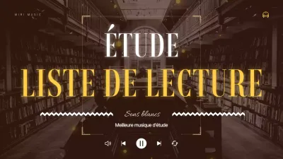 Thèmes de listes de lecture d'aspect classique