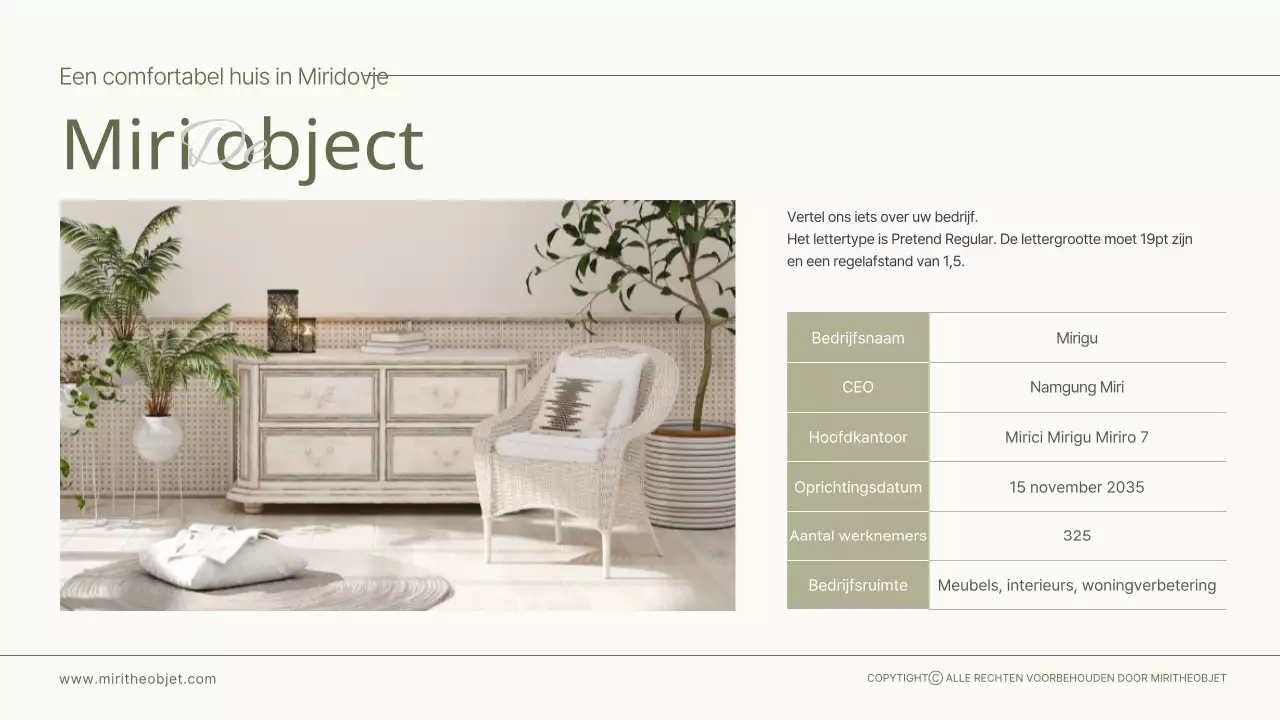 Olijf en wit Miridovje meubelen in olijf en wit Productcatalogus Interieur Meubelen Seizoensproducten