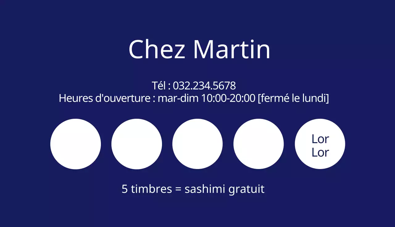 Sashimi de restaurant mignon avec illustration bleue