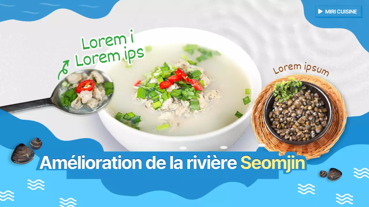 Miniature YouTube des vagues bleues et fraîches de la rivière Seomjin Jaehak Bureau