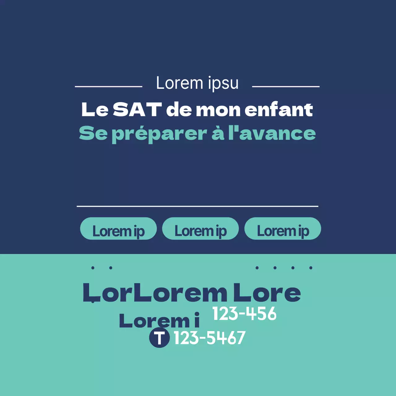 Le SAT de mon enfant