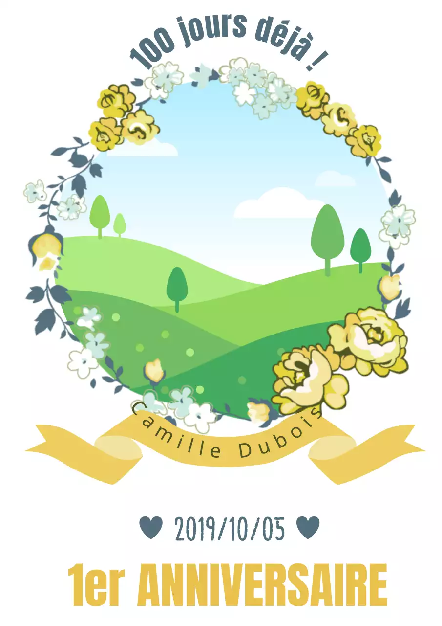 Maquette de fleur_Seroposter