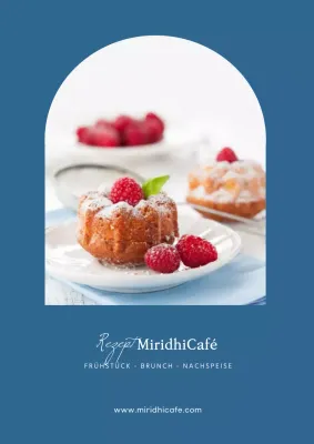 Himbeer-Muffin-Dessert limitierte Auflage Promo-Seite