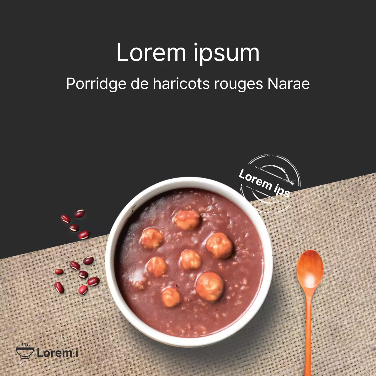 Porridge d'hiver aux haricots rouges Open Event