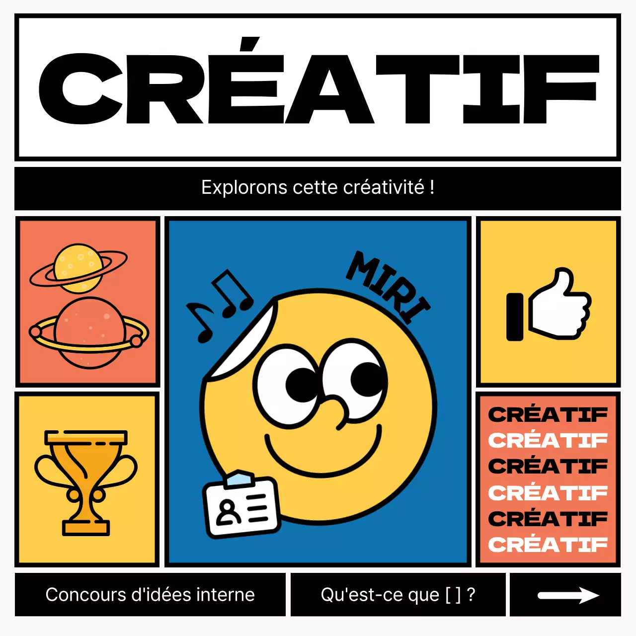 Concours interne pour le concept de cadre Black Point