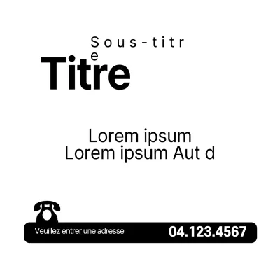 TitreText_SquareBanner