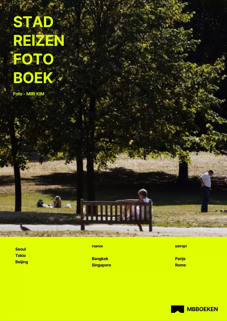 Eenvoudige kalk fotoboek zelf-gepubliceerde boekomslag