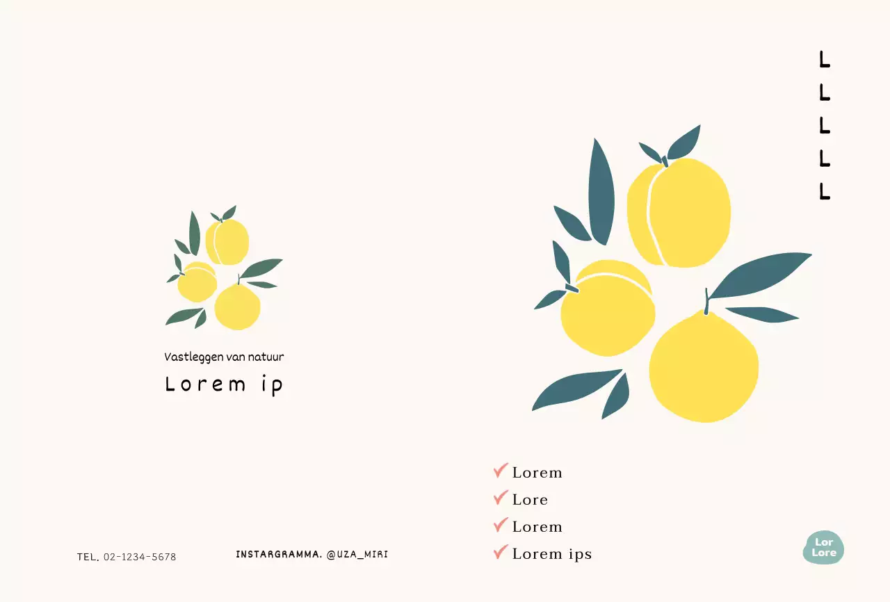 Een geel citronellaproduct promoten