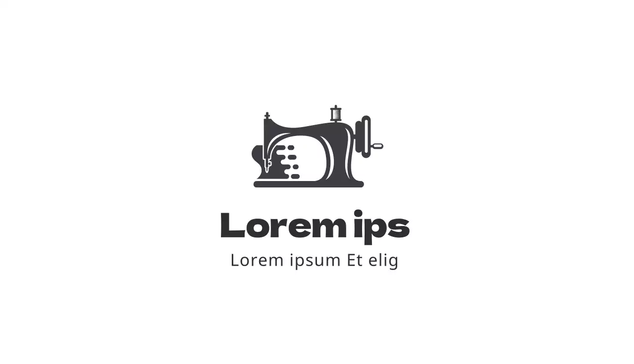 Illustration noire logo simple manuel