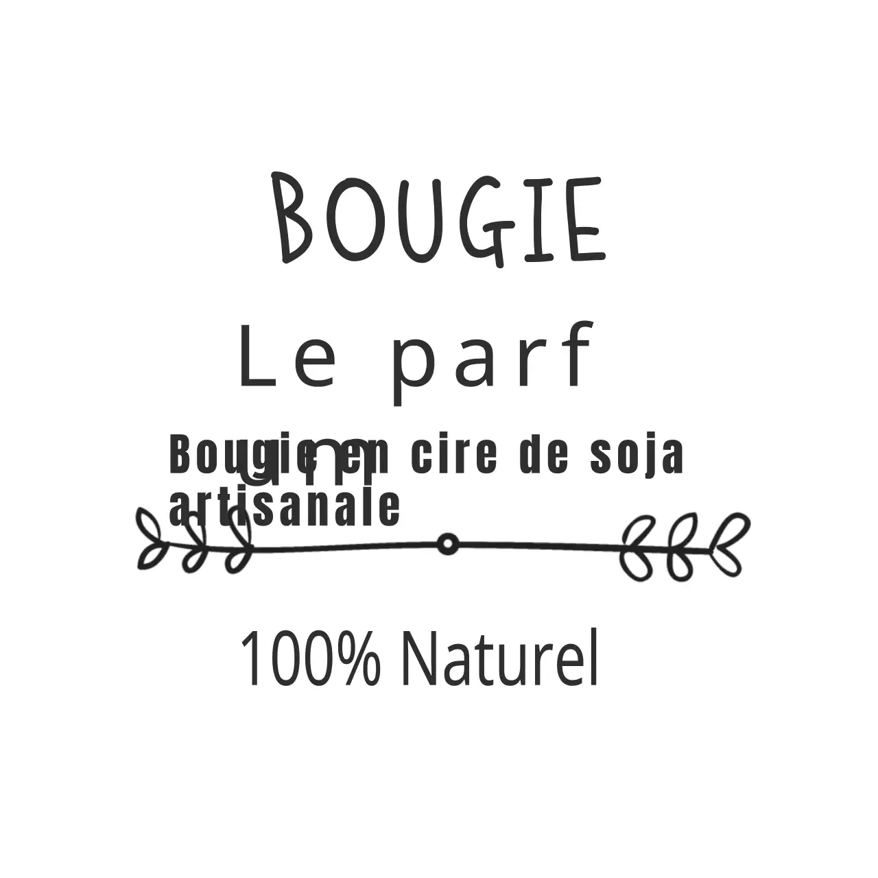 BOUGIE À LA CIRE D'ABEILLE