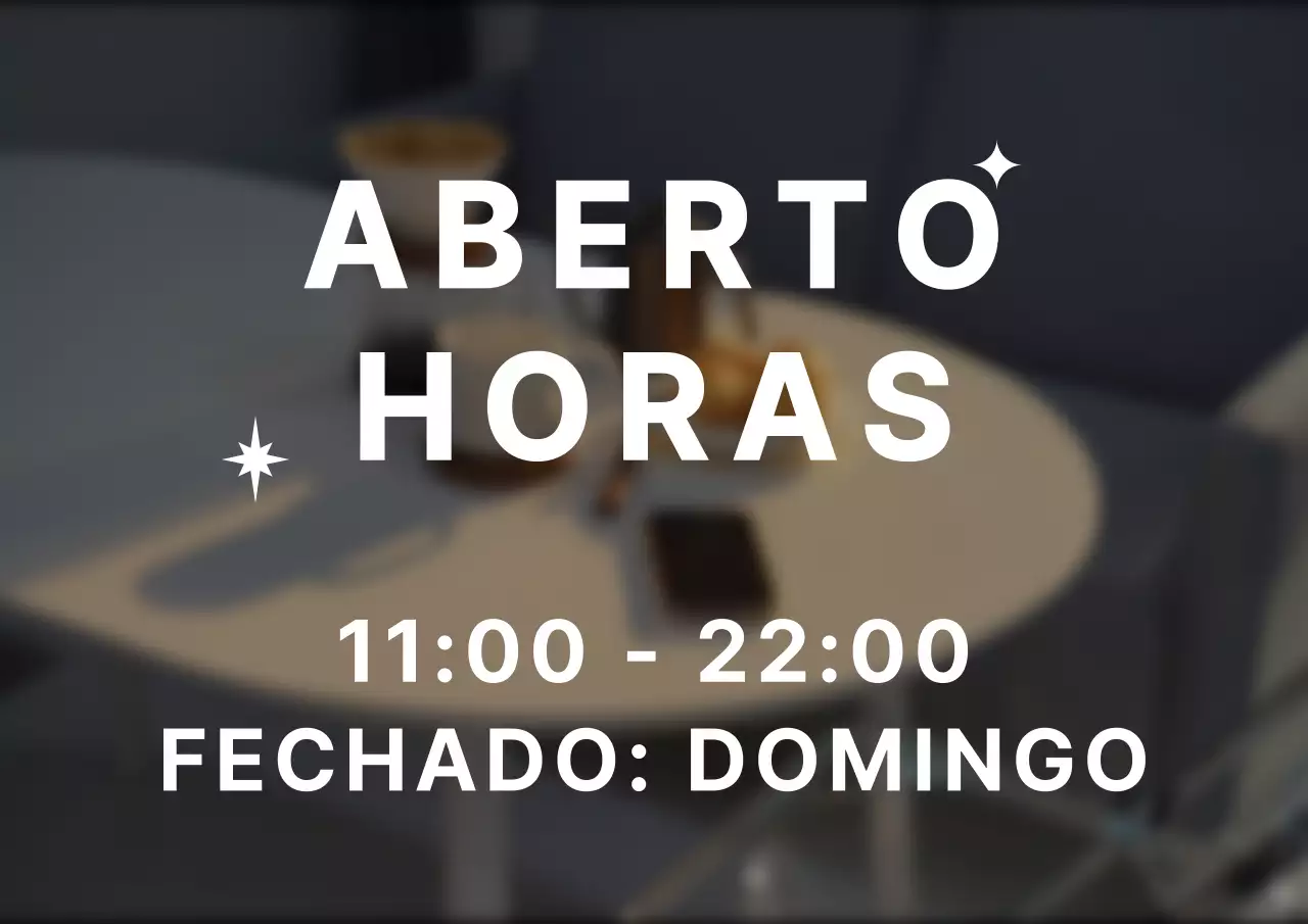 Café informação textual num estilo emocional