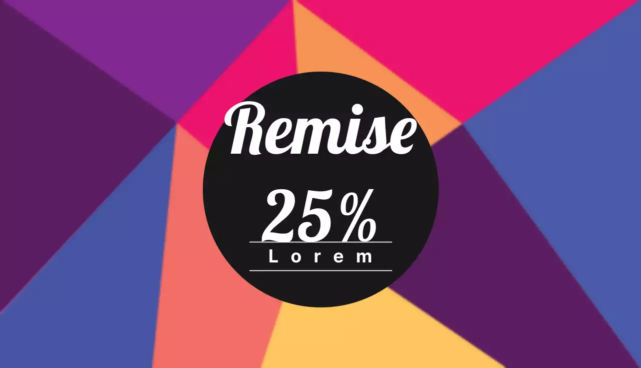 25% de réduction