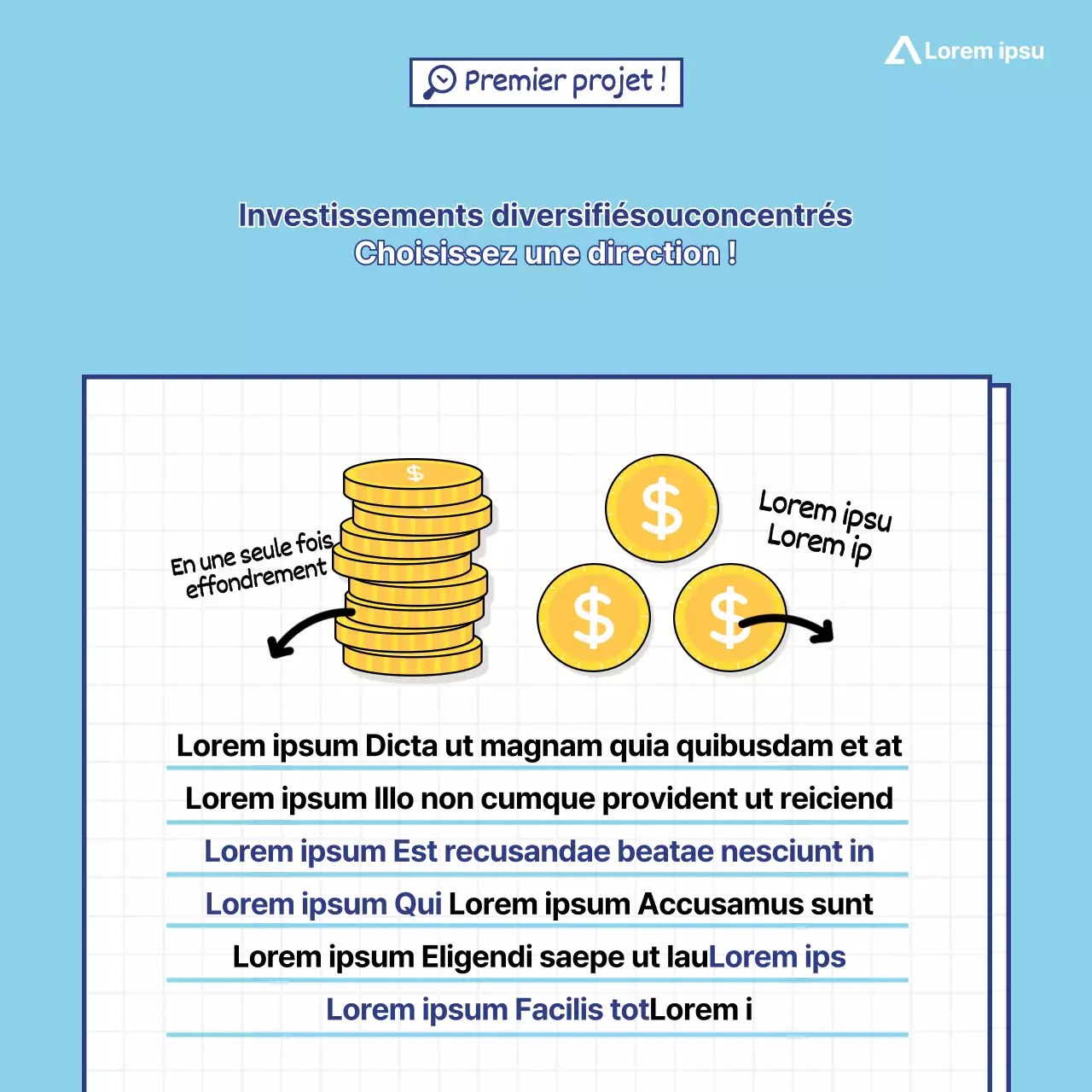 Sky Blue Stocks Financial CardNews