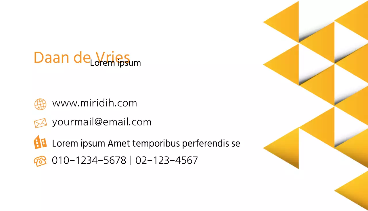 Zakelijke visitekaartjes