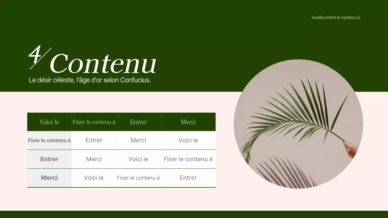 Papier manuscrit vert