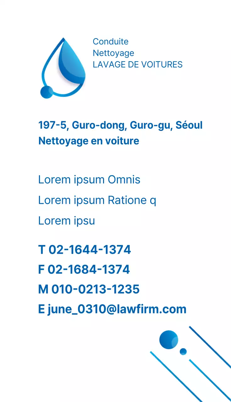 Nettoyage de la conduite