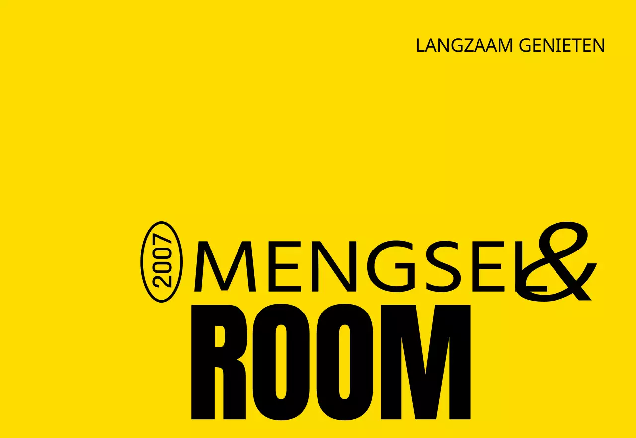 Promoot een hip conceptcafé met een geel met zwarte graffiti-illustratie van een persoon die koffie drinkt.