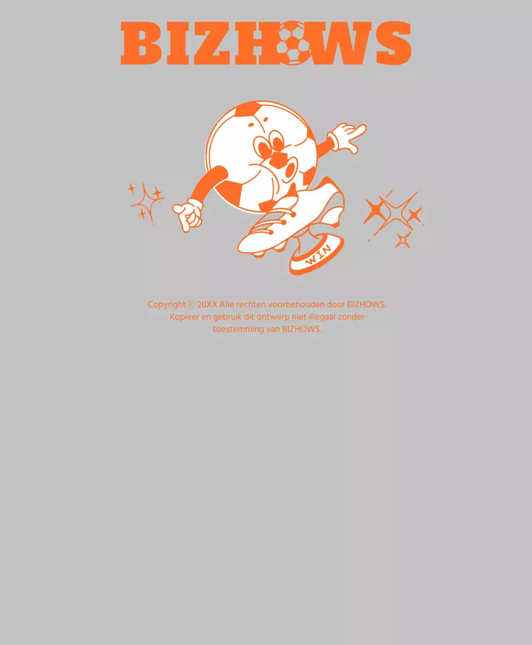 Hoodie met logo voetbalclubnaam