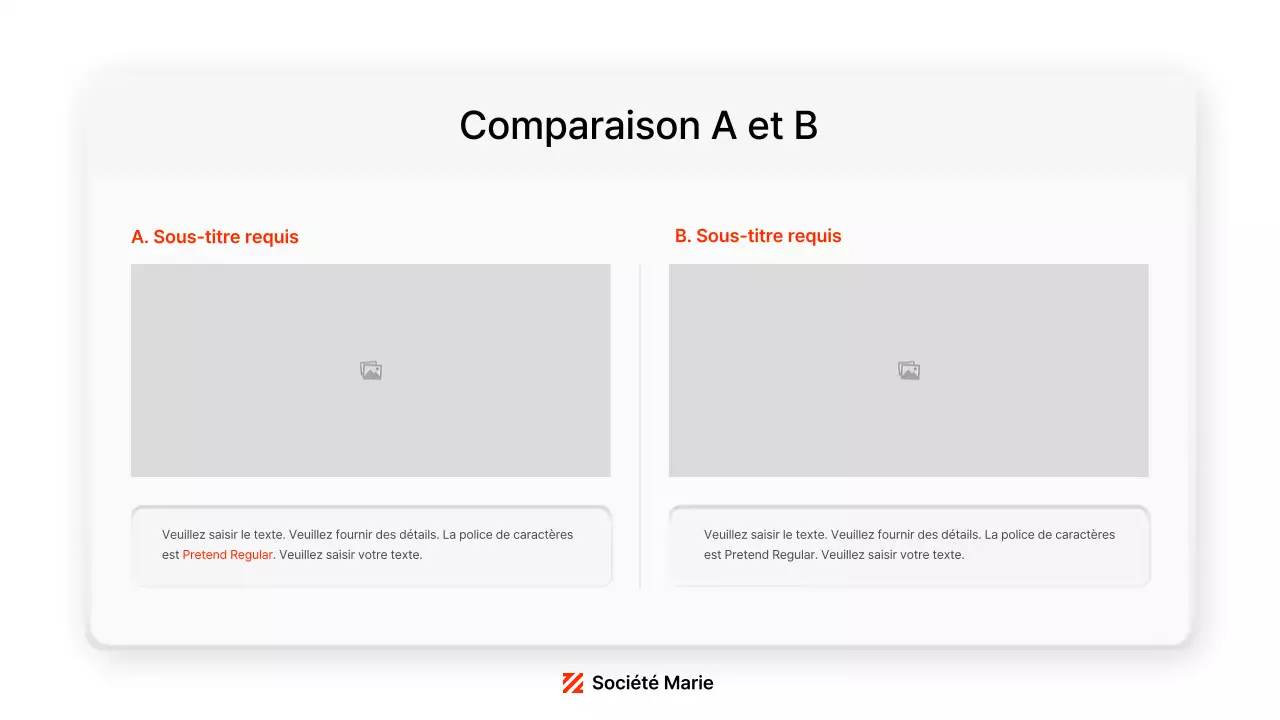 Un kit de style UX tridimensionnel en rouge et gris foncé