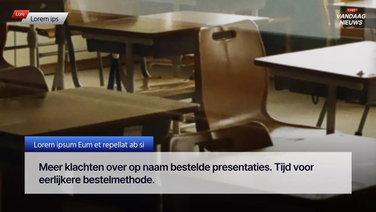 School debatteert over trend blauw en zwart Nieuws