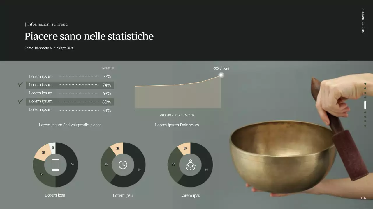 Immagine grigio-verde evidenziata Piacere sano Informazioni sulla salute mentale