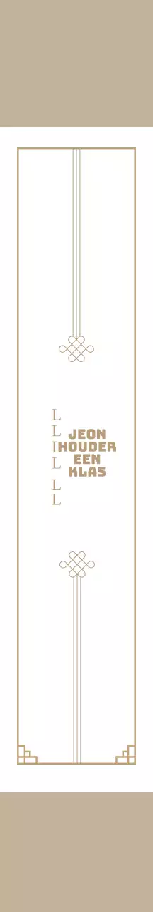 Beige traditionele Chinese delicatessen set