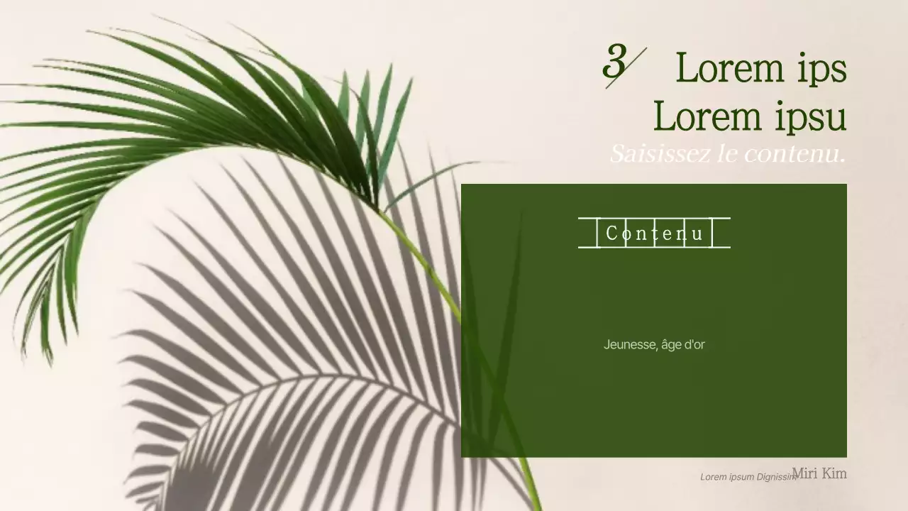 Papier manuscrit vert