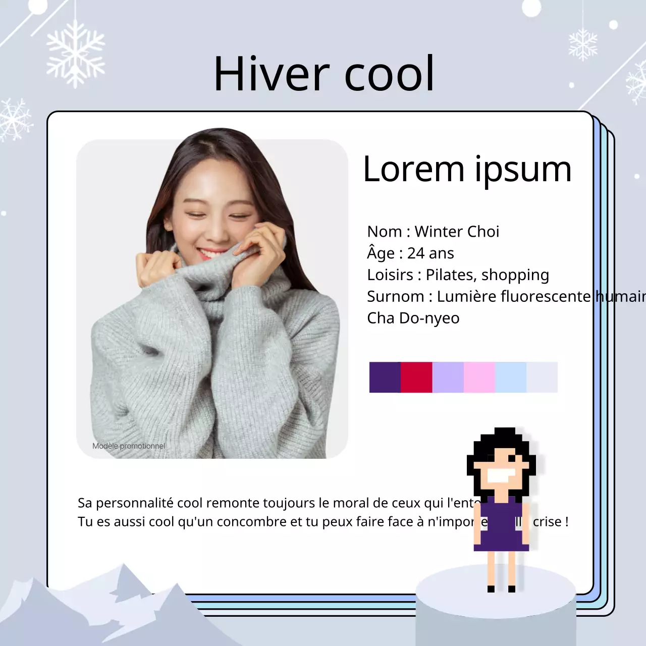 Couleurs personnelles Couleurs chaudes Tons froids Buccaneer