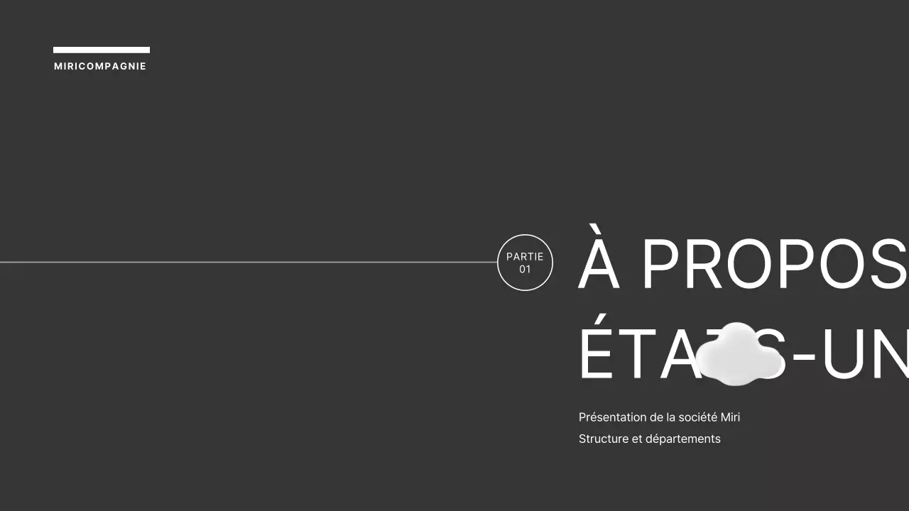 Monotone Simple 3D Graphique Corporate Newcomer Company Life Guide