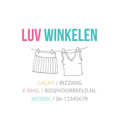 Winkelen