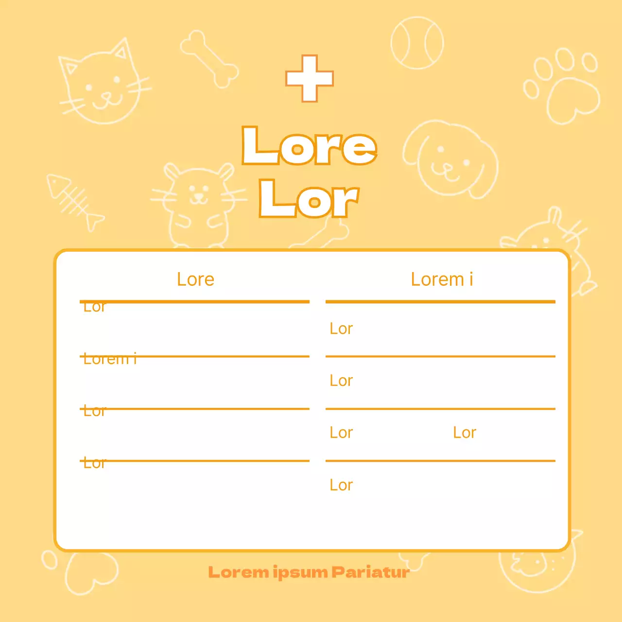 Reçu pour animaux de compagnie