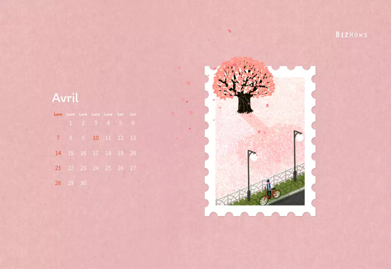 Illustrations de timbres avec un concept chaleureux