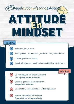 Marineblauw notitieboekSchrijvenConceptuele tekstballonnetjesOnderwijsThema