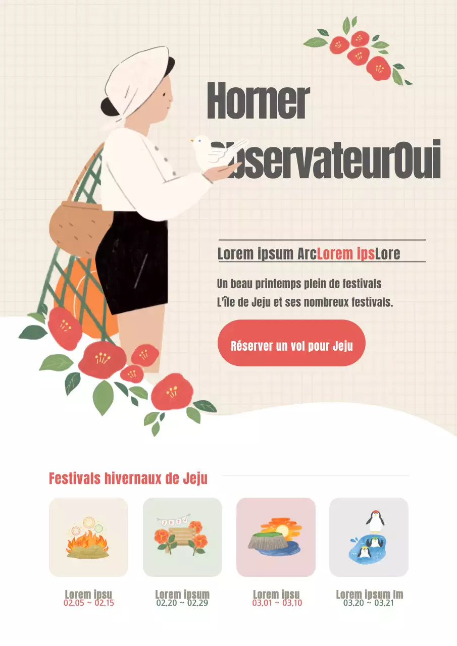 Observation des cerisiers en fleurs au printemps